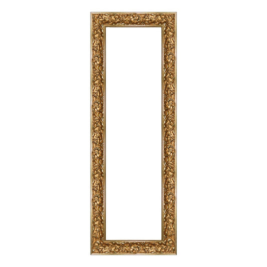 Espejo de Cuerpo Entero con Marco Dorado Ornado